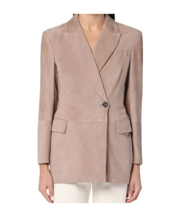 Long-Sleeved Suit Coat