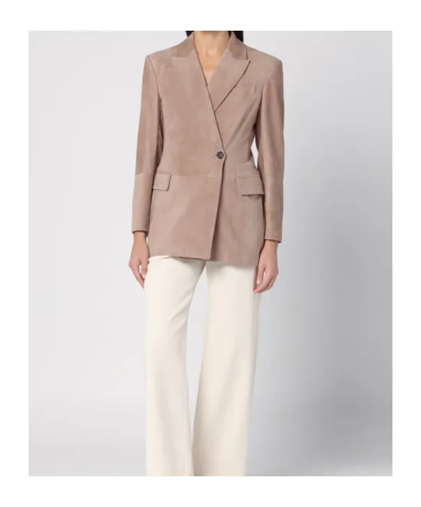 Long-Sleeved Suit Coat