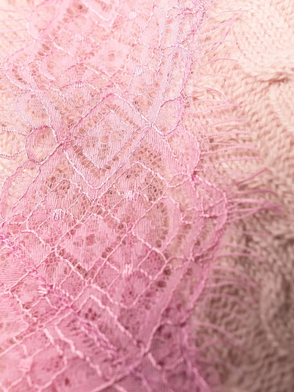 Stitched Knitted Wool Dress