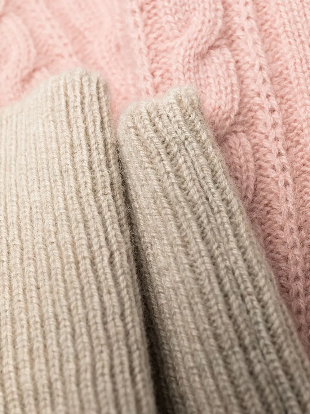 Stitched Knitted Wool Dress