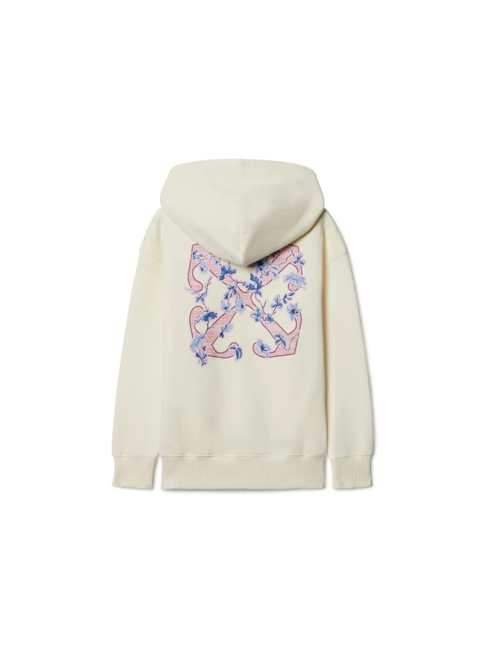 Arrow Flowers Cotton Hoodie