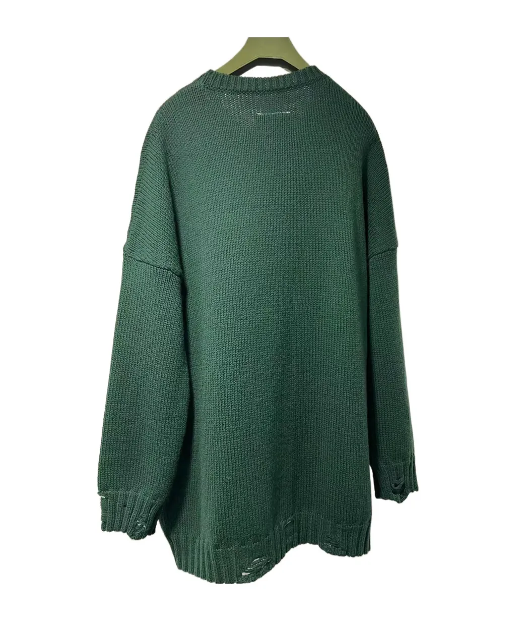 Intarsia-Knit Logo Jumper