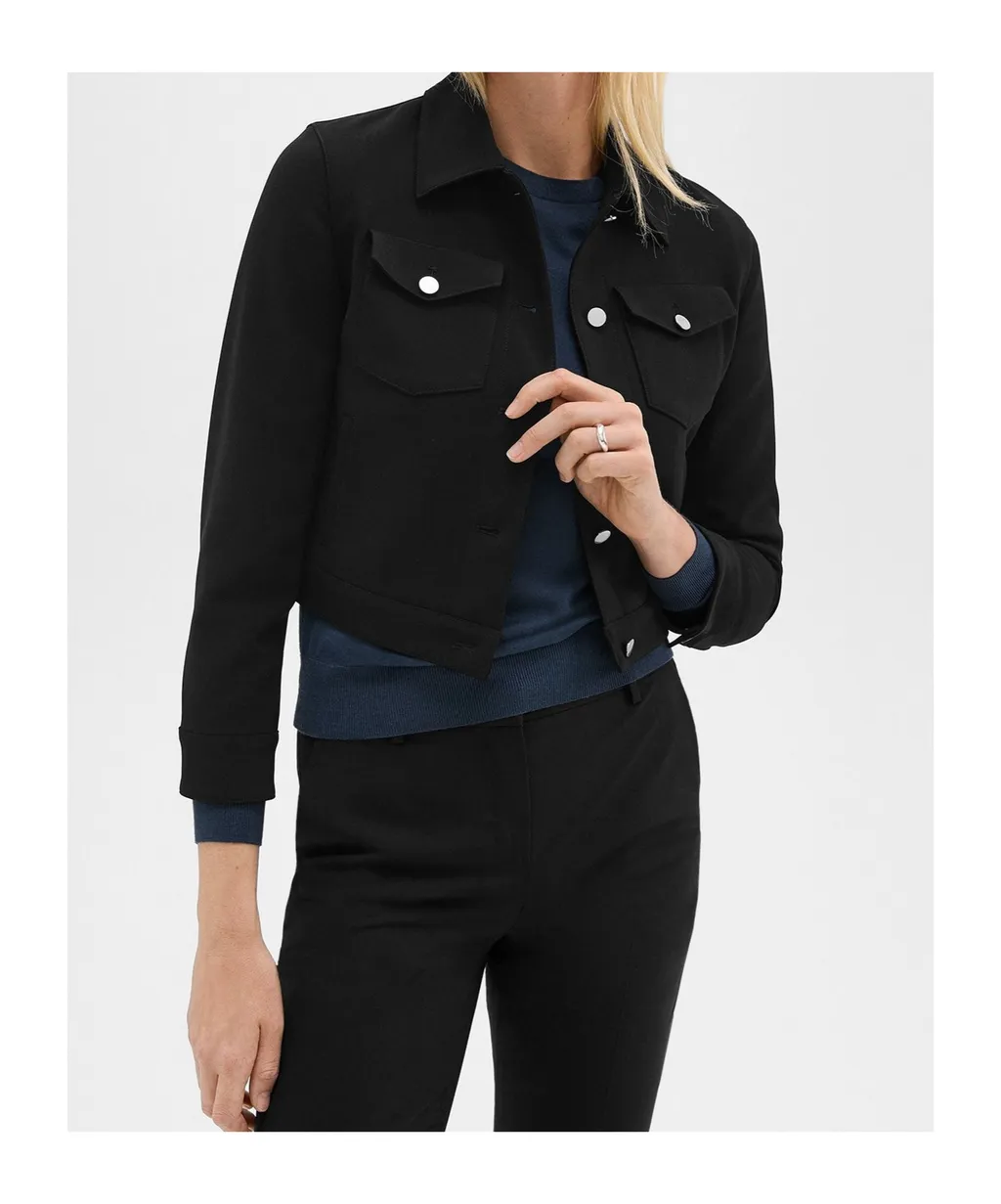 Theory Shrunken Trucker Jacket