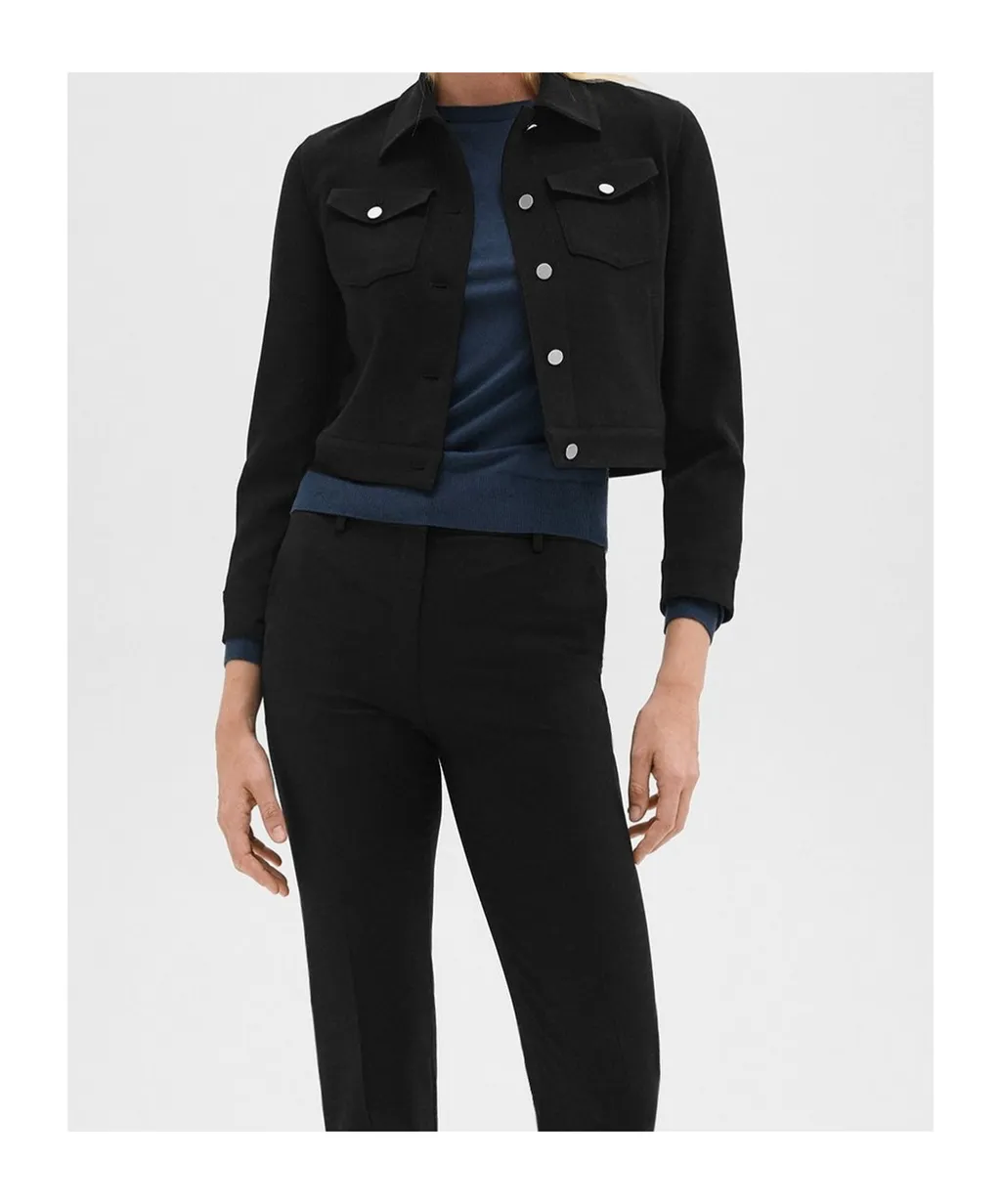 Theory Shrunken Trucker Jacket