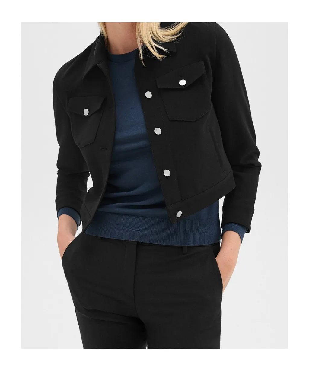 Theory Shrunken Trucker Jacket
