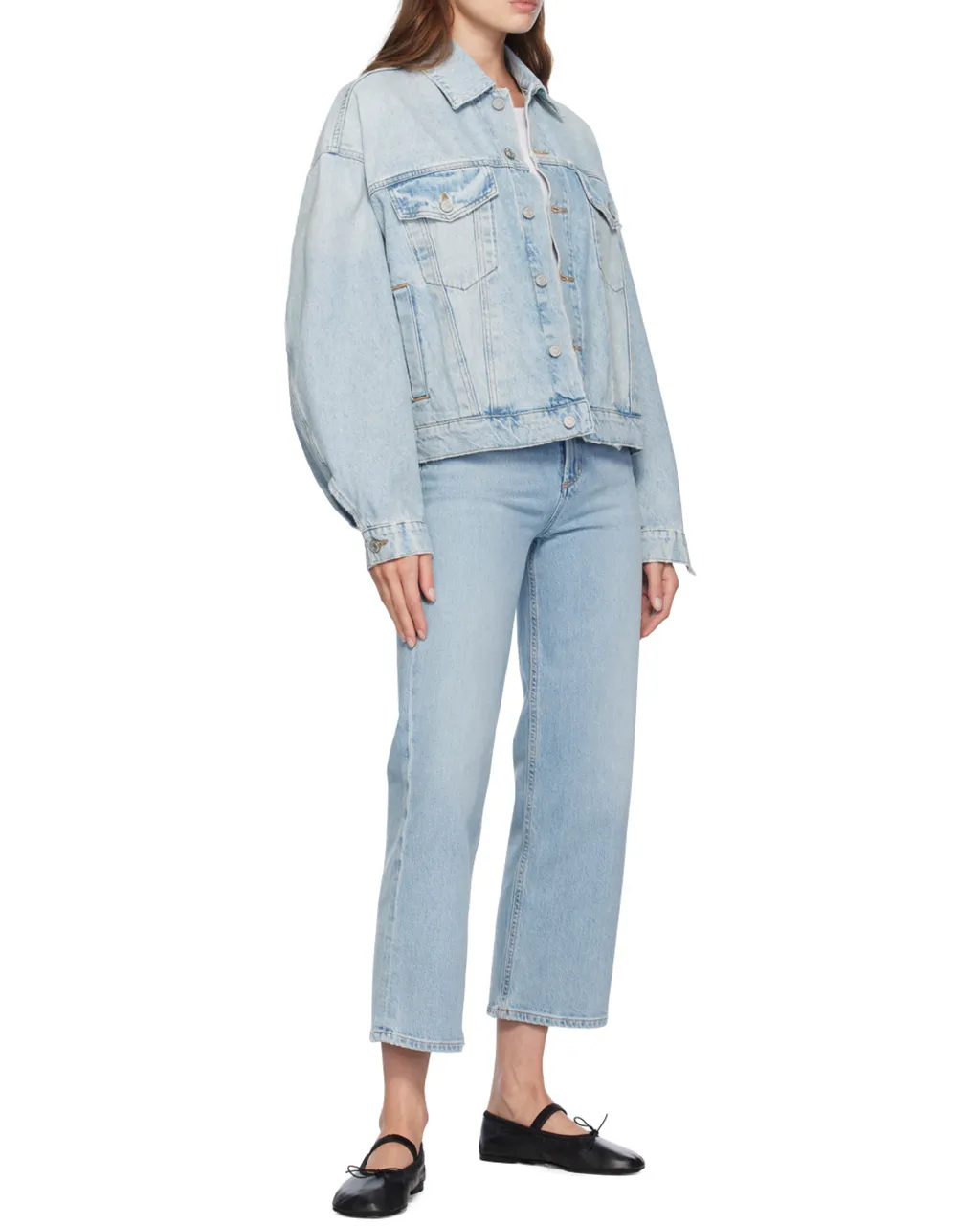 Agolde Dalton Long Sleeved Denim Jacket