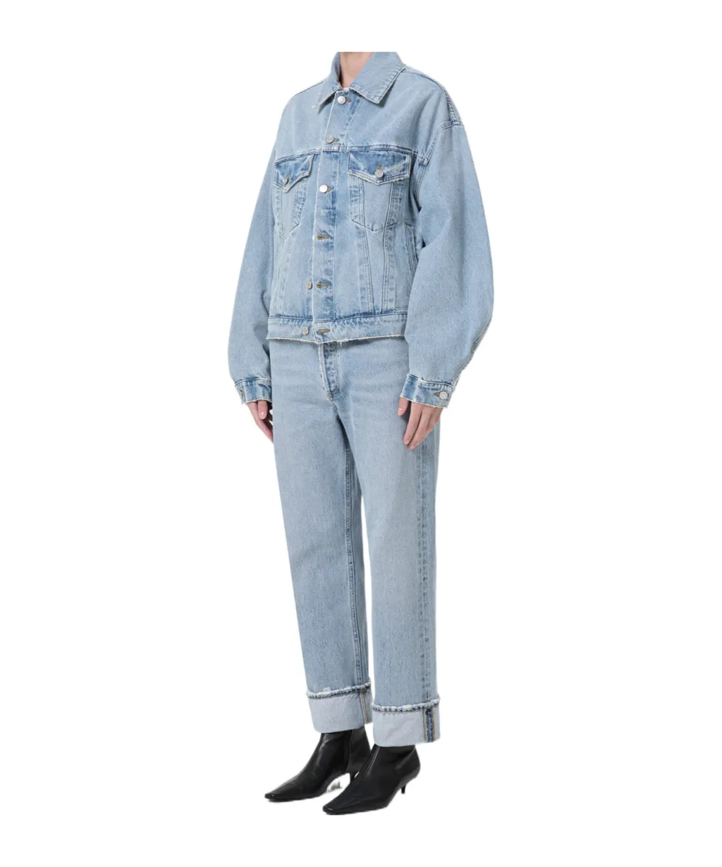 Agolde Dalton Long Sleeved Denim Jacket