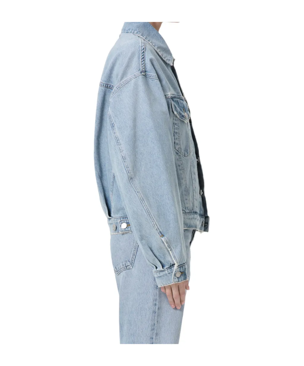 Agolde Dalton Long Sleeved Denim Jacket