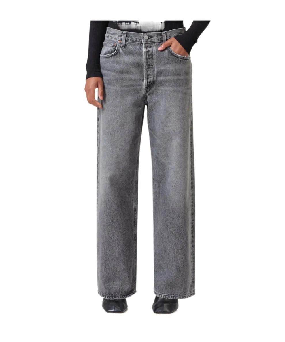 Agolde Low Rise Wide-Leg Jeans