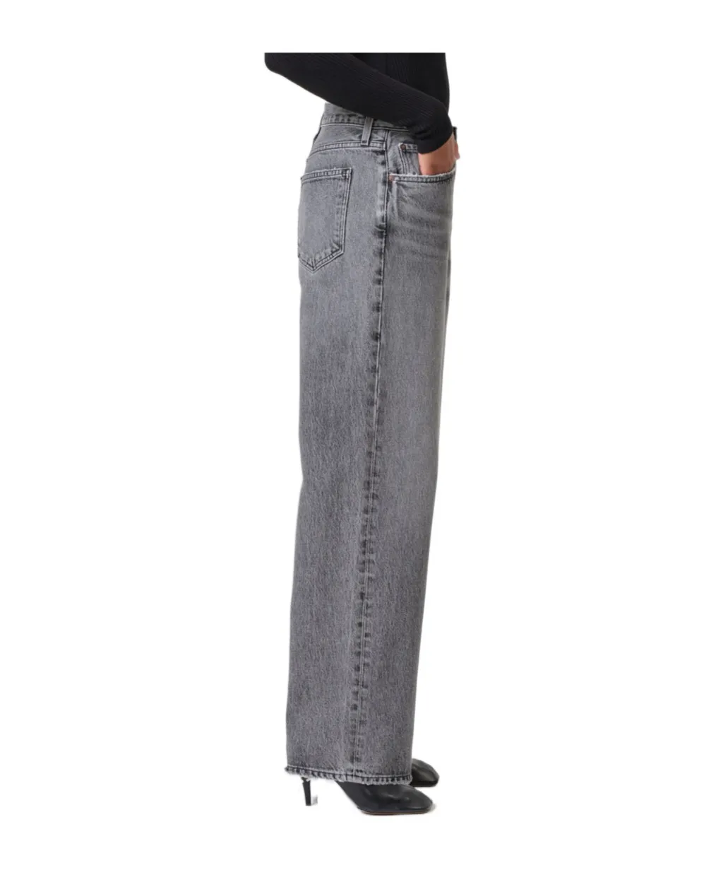 Agolde Low Rise Wide-Leg Jeans