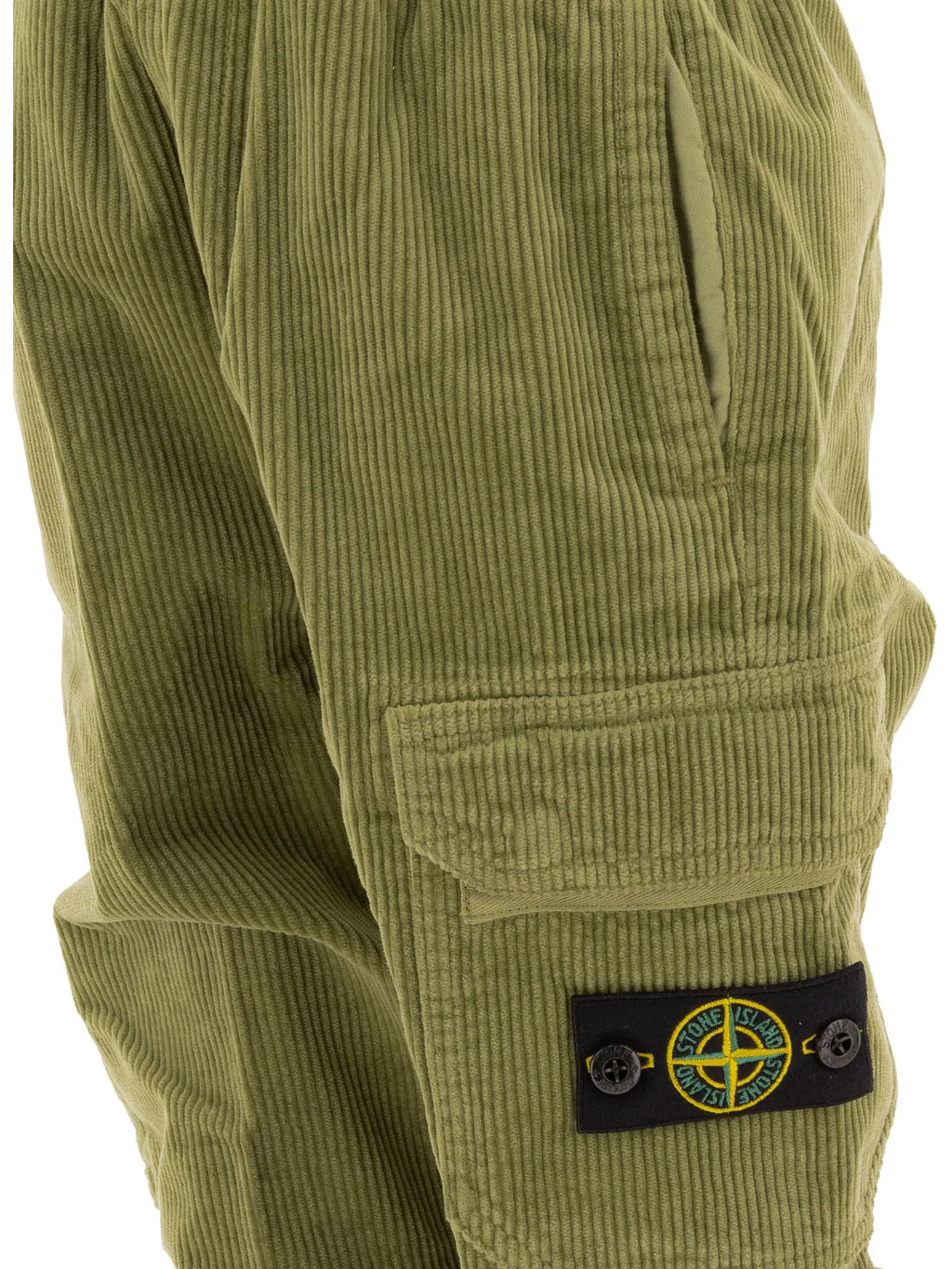 Stone Island Junior Compass-Badge Elasticated Waistband Trousers