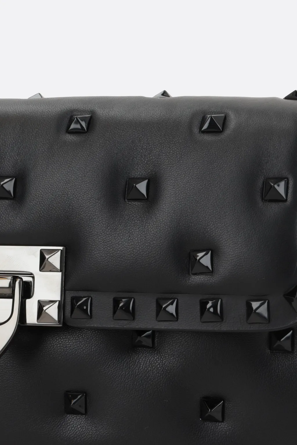 Valentino Garavani Rockstud Foldover Top Shoulder Bag