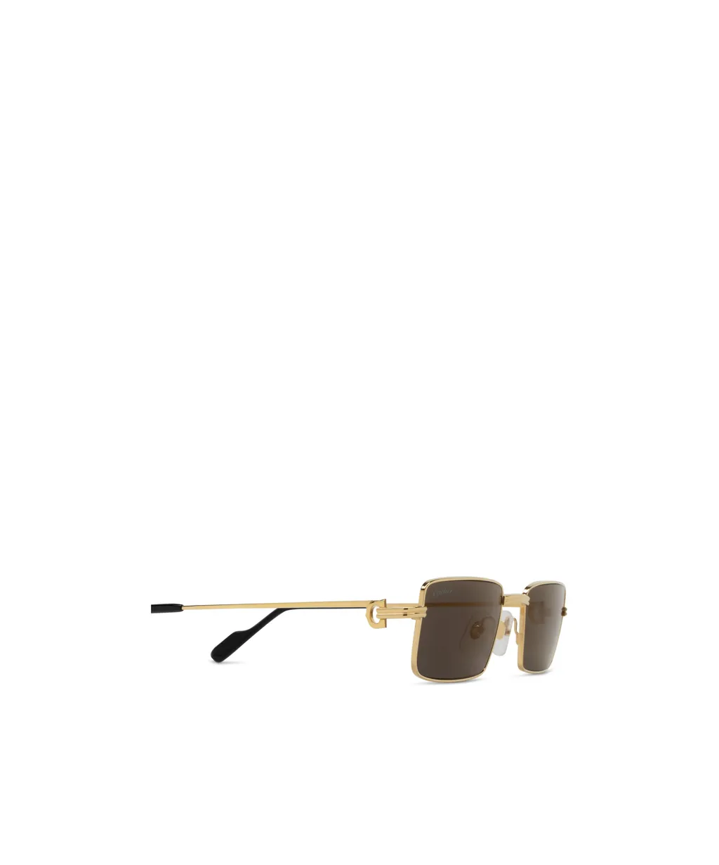 Cartier Rectangular Frame Sunglasses