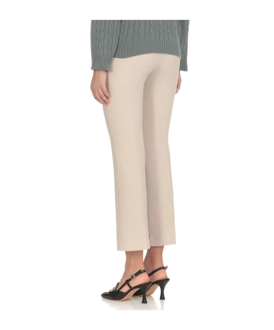 Peserico High Waist Pressed Crease Trousers