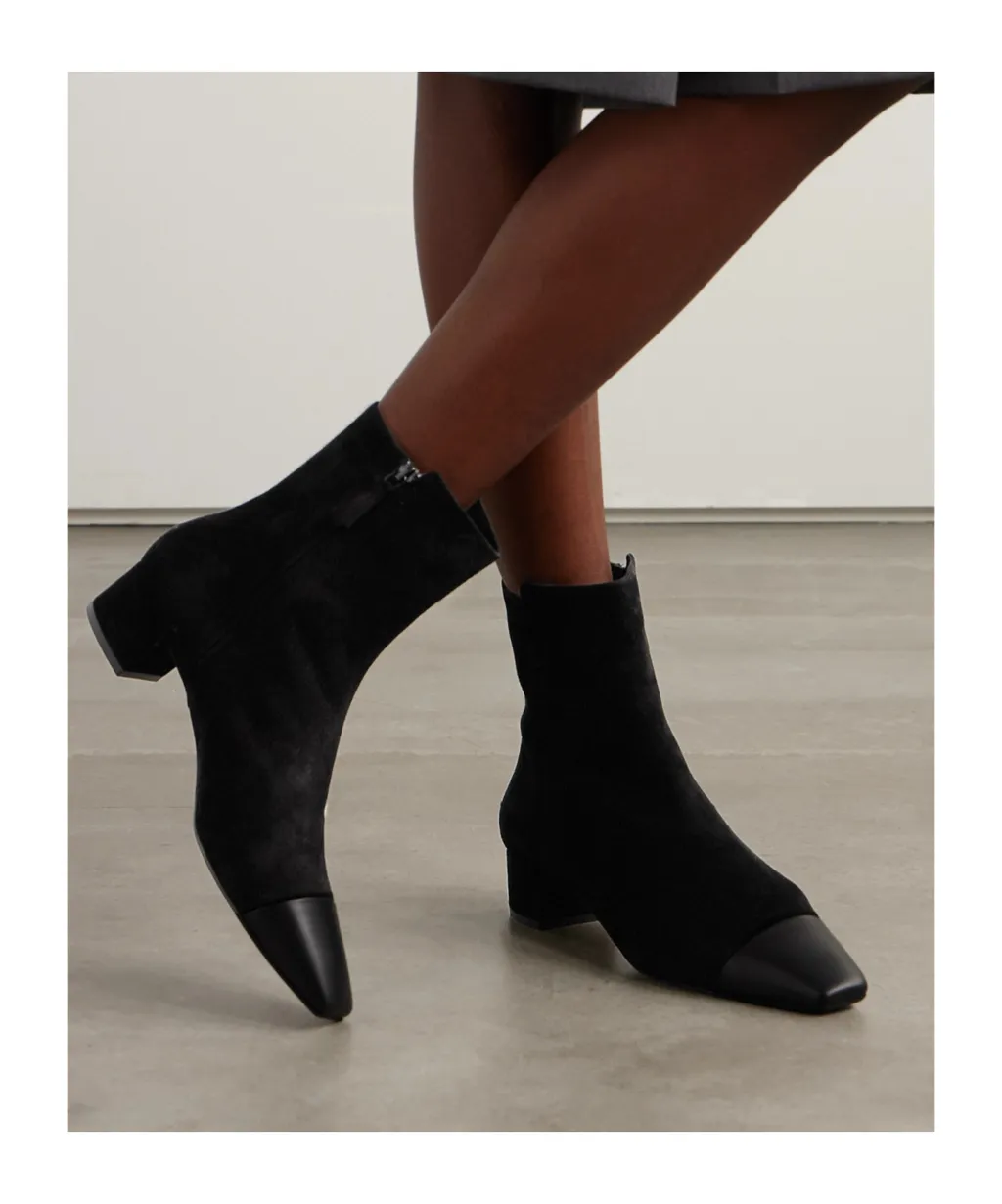French Flirt Zipper Short Boots