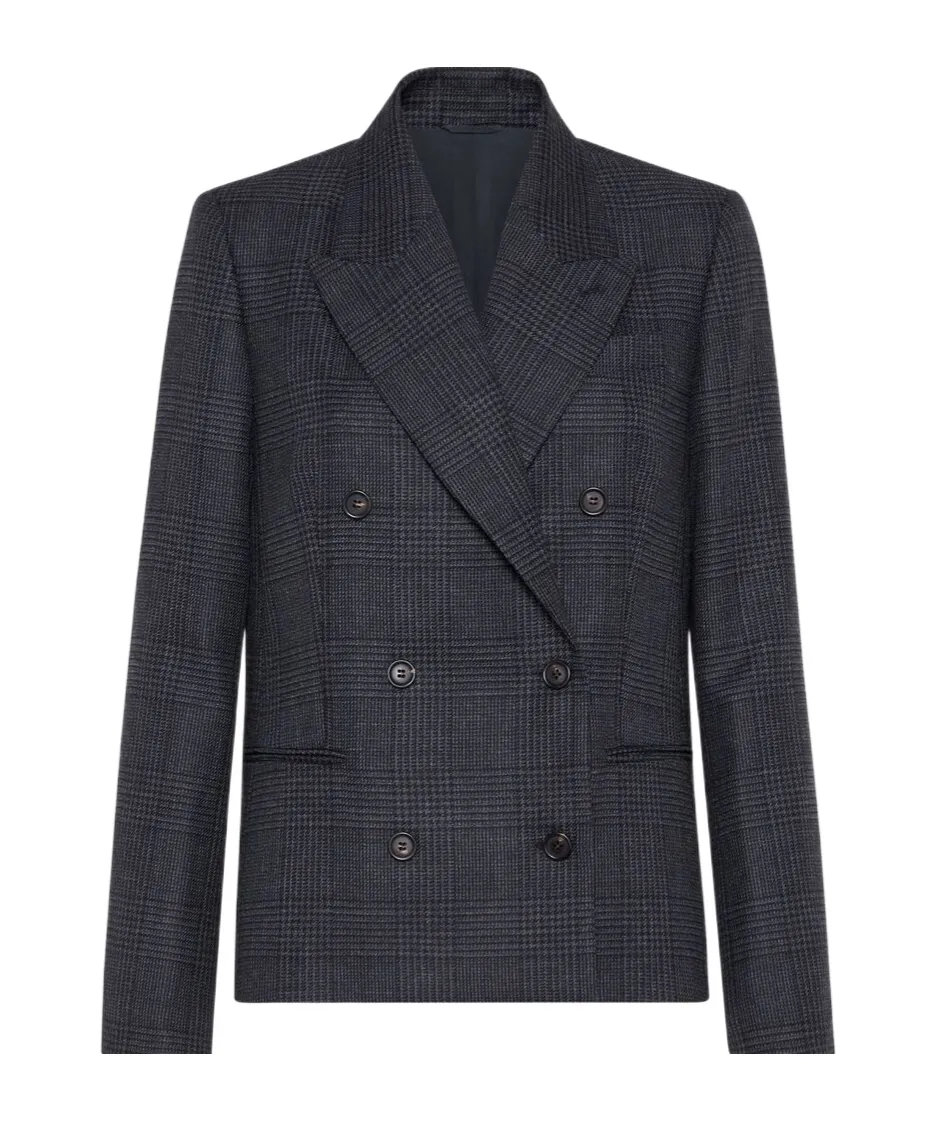 Check-Pattern Blazer