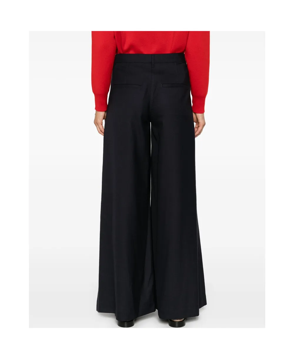 Wide-Leg Trousers