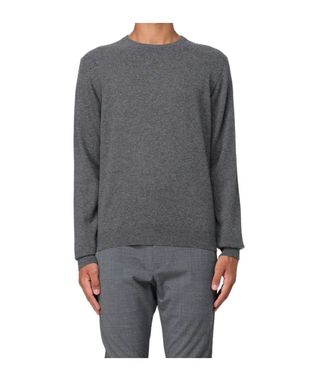 Drumohr Ribbed Crew Neck Knitwear