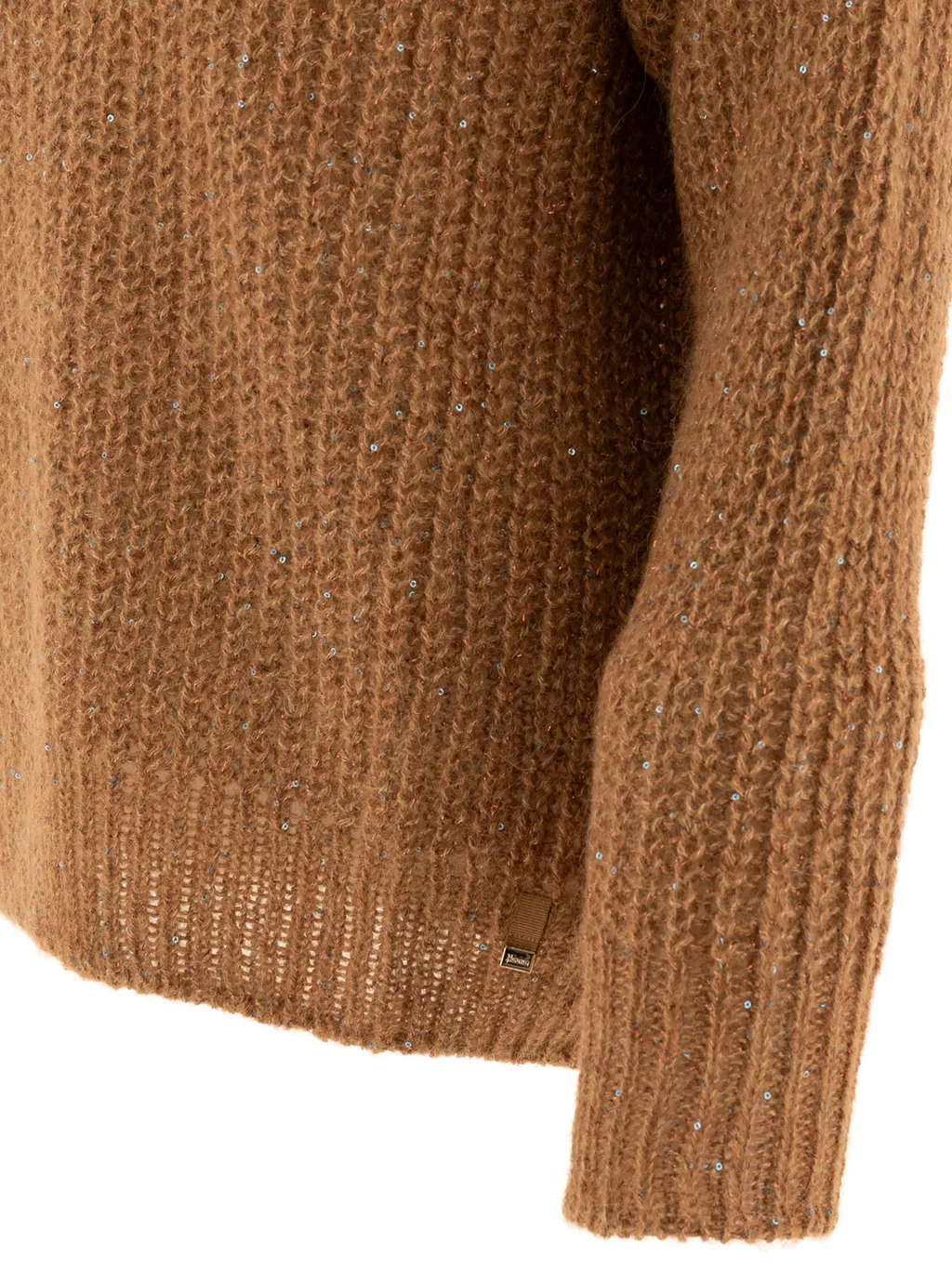 Herno Sequin Embellished V-Neck Jumper