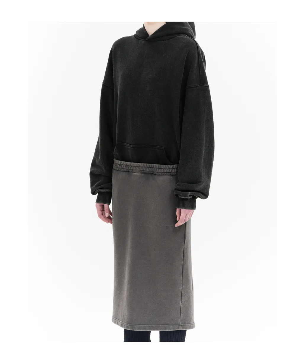 Layered Hooded Dress