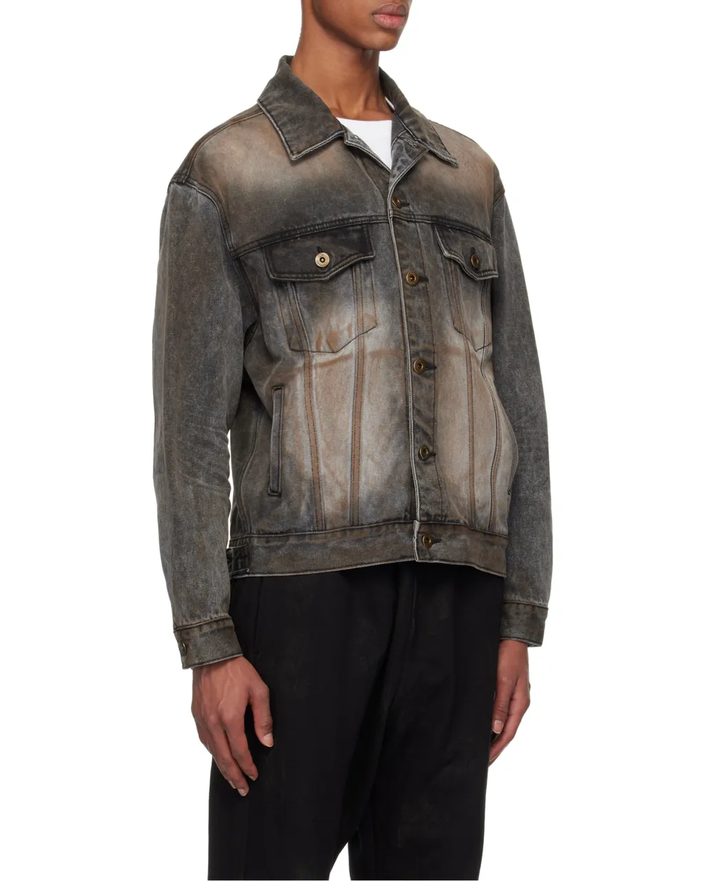 Long-Sleeved Denim Jacket