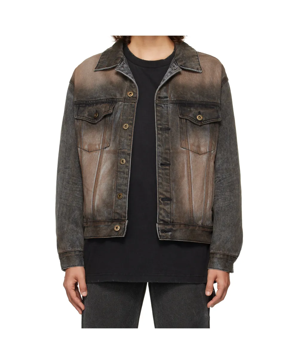 Long-Sleeved Denim Jacket