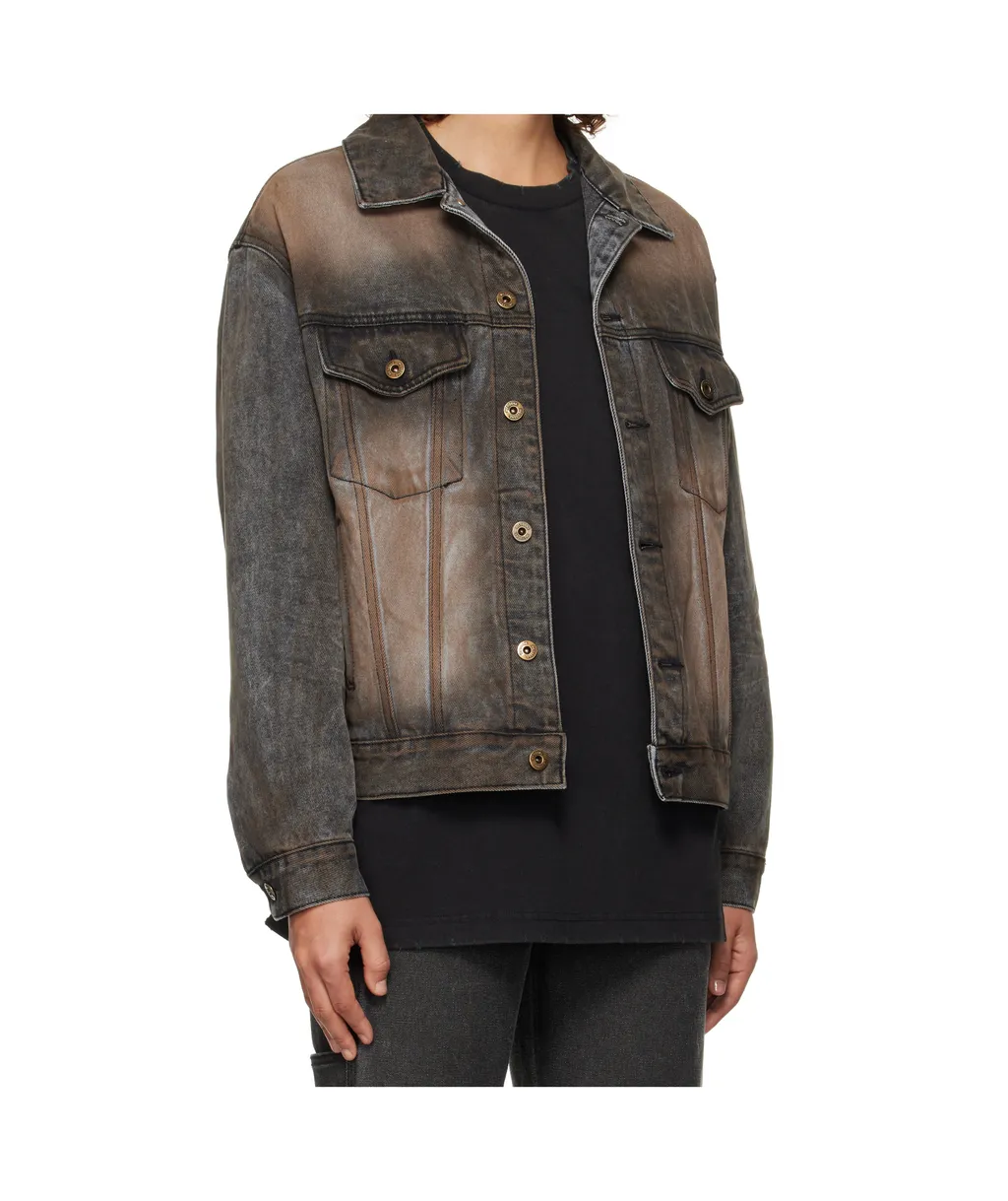 Long-Sleeved Denim Jacket