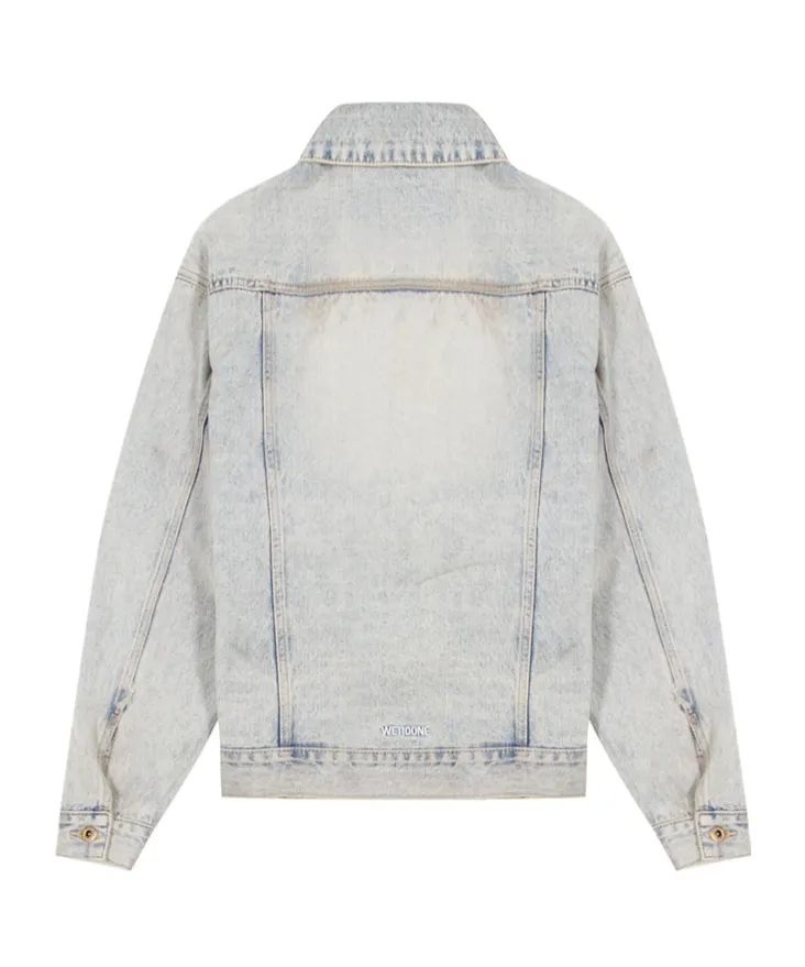 Long-Sleeved Denim Jacket