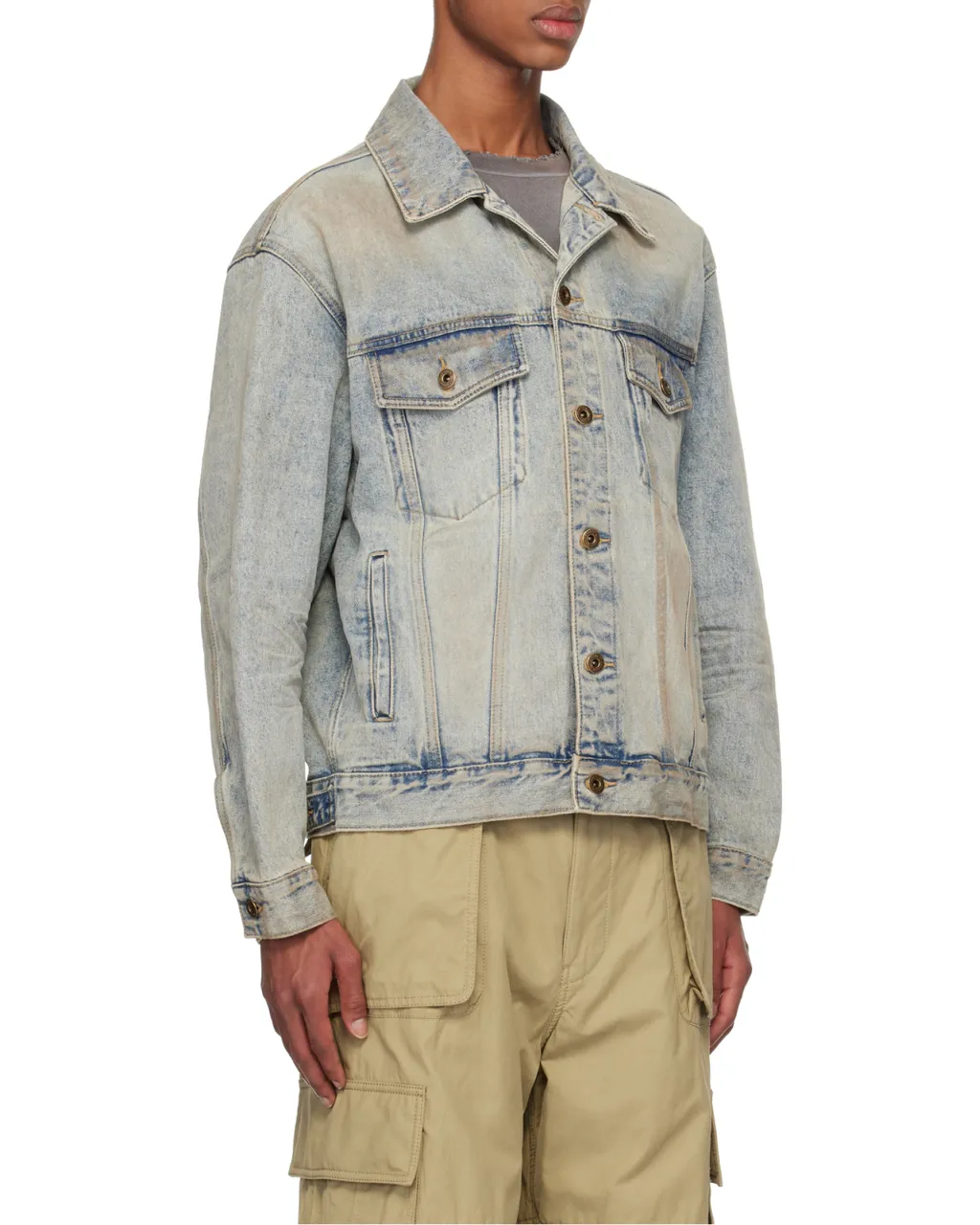 Long-Sleeved Denim Jacket