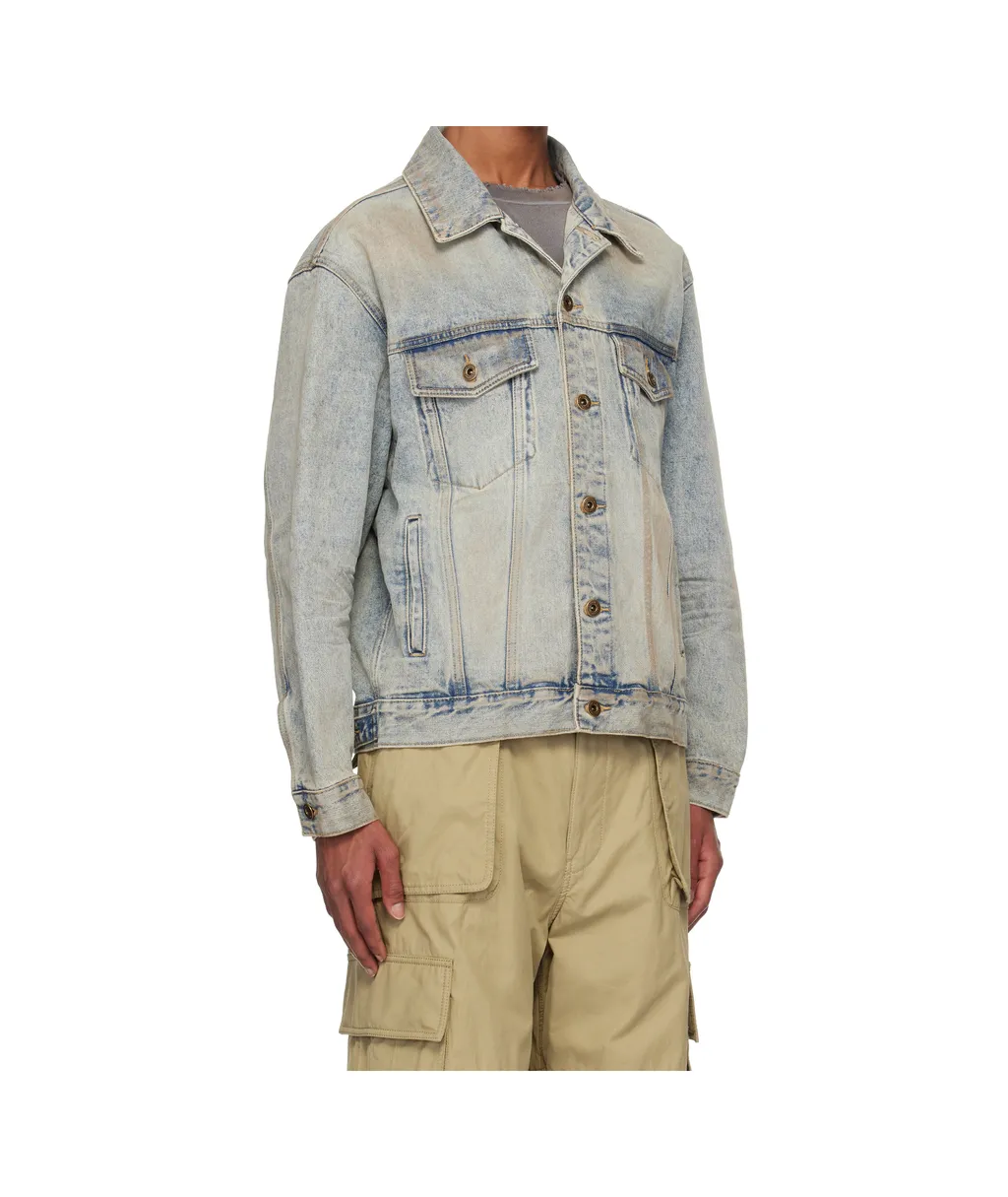 Long-Sleeved Denim Jacket
