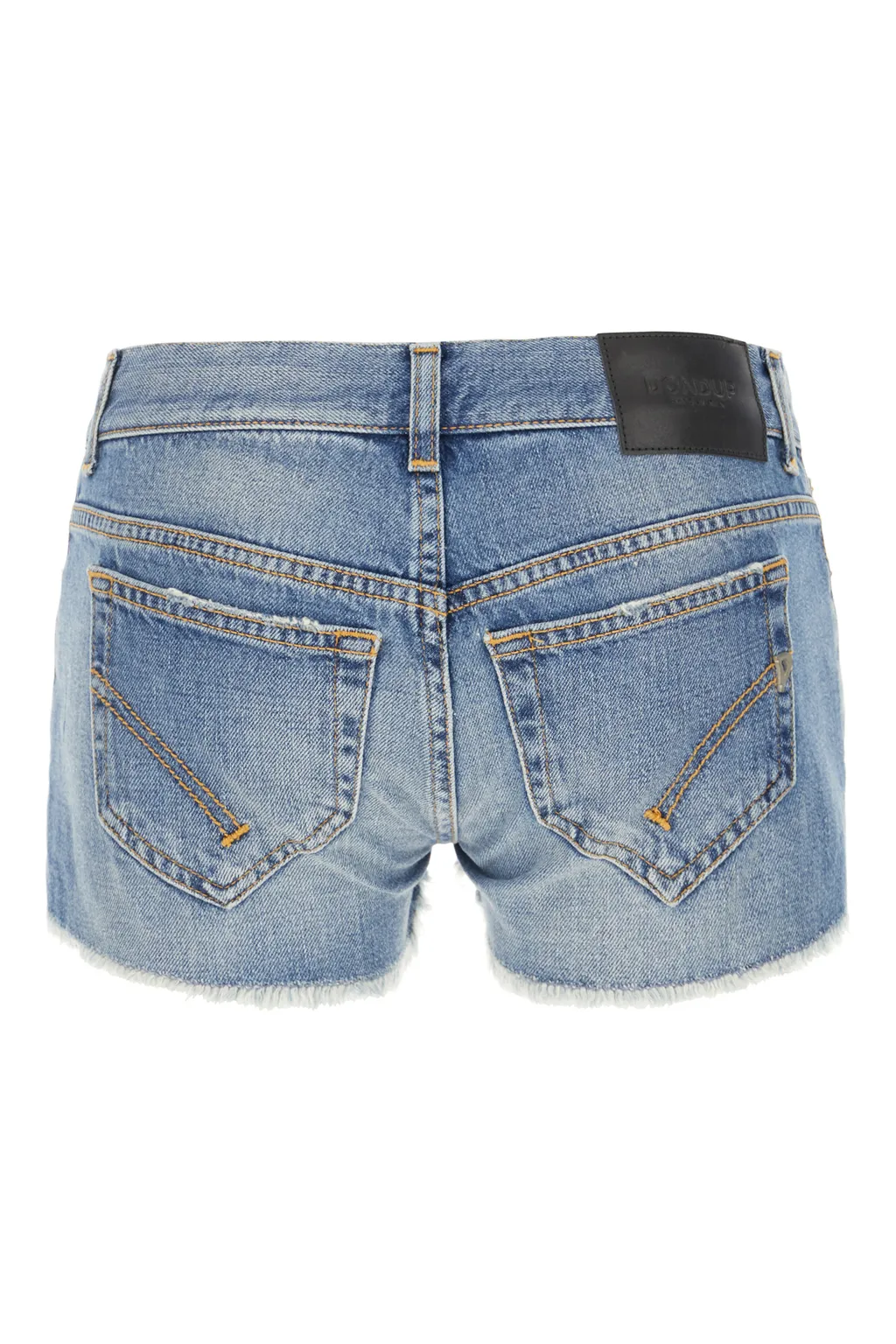 Dondup Raw-Cut Hem Denim Shorts