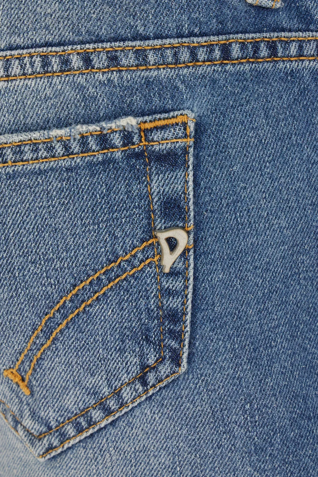 Dondup Raw-Cut Hem Denim Shorts