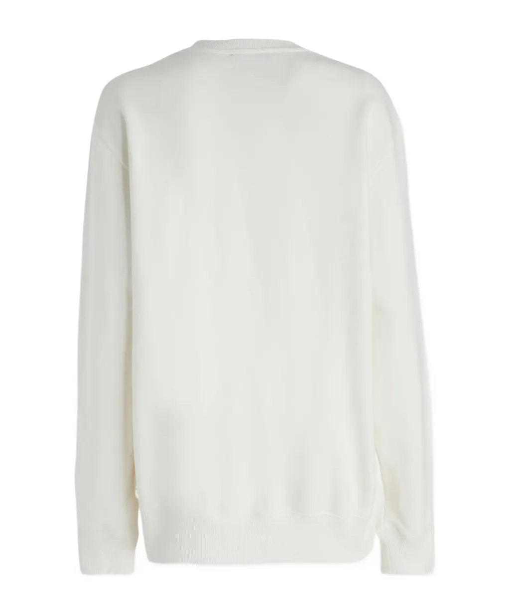 Ih Nom Uh Nit Logo Printed Crewneck Sweatshirt