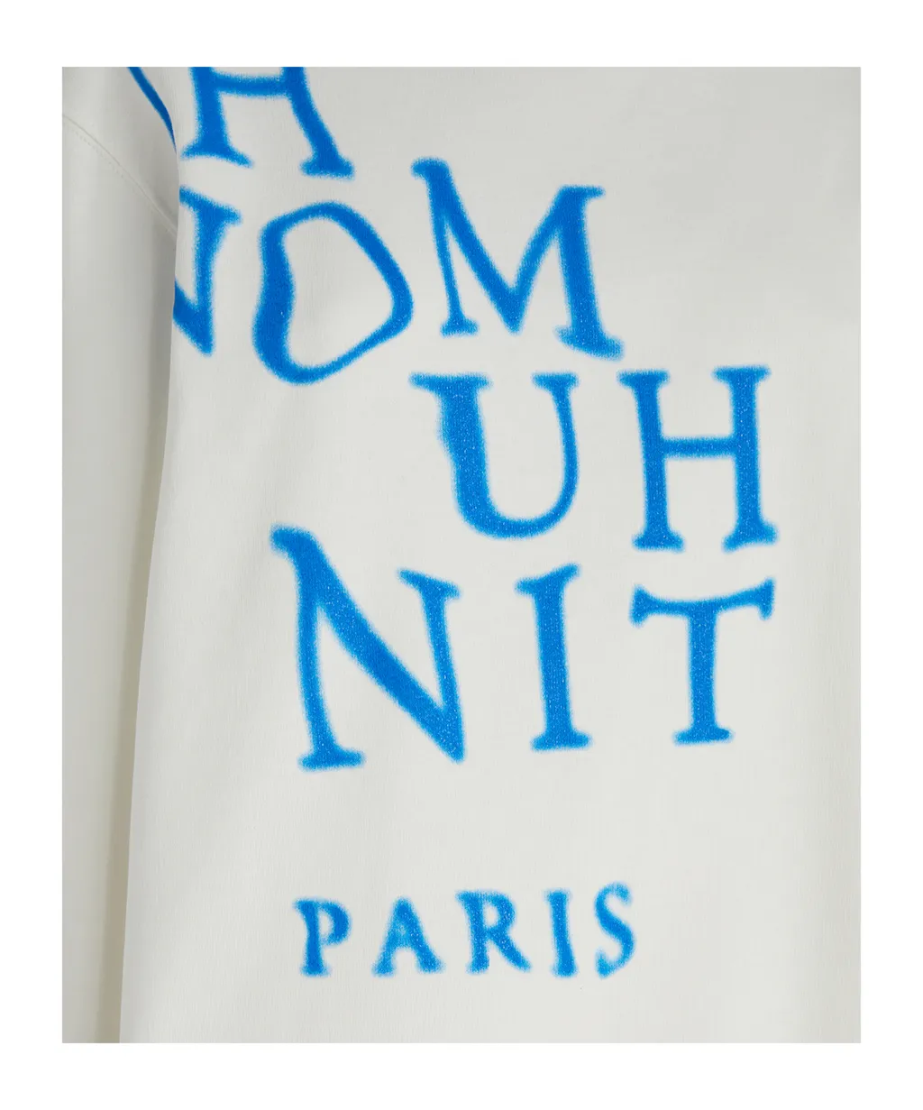 Ih Nom Uh Nit Logo Printed Crewneck Sweatshirt