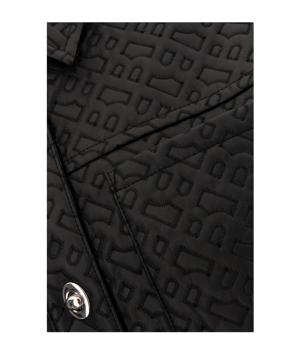 Boss Hugo Boss Monogram-Embossed Button-Up Shirt
