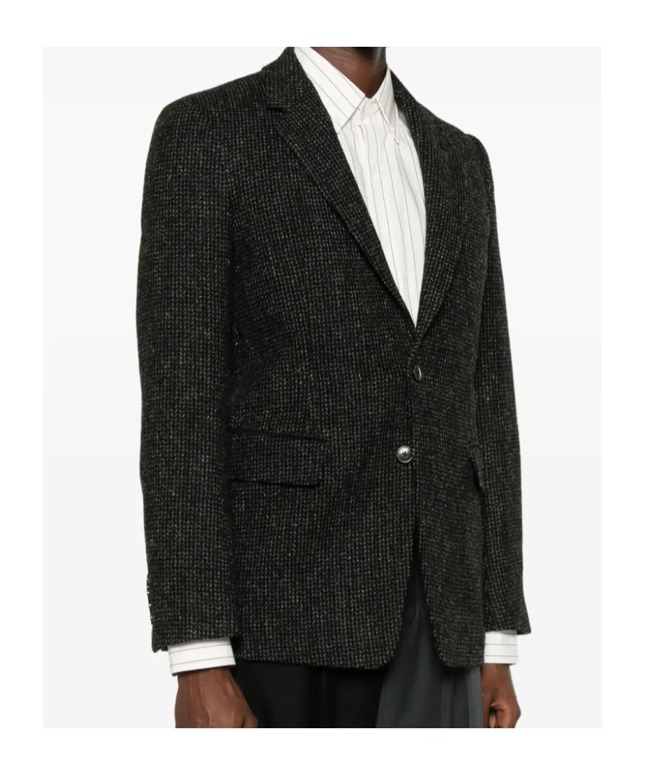 Long-Sleeved Suit Coat