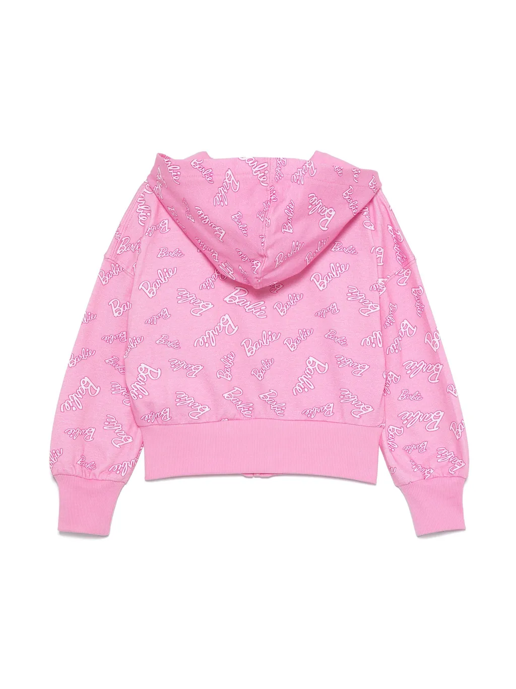 X Barbie Logo-Print Hoodie