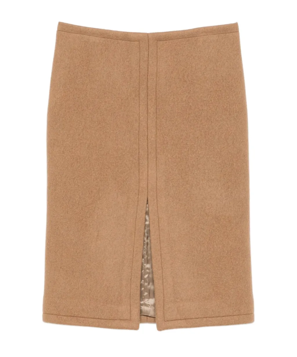 Front Slit Skirt