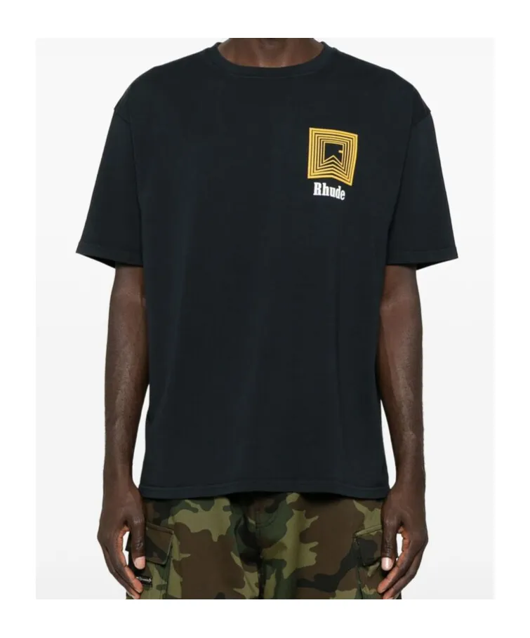 Rhude Chevron Logo Repeat T-Shirt