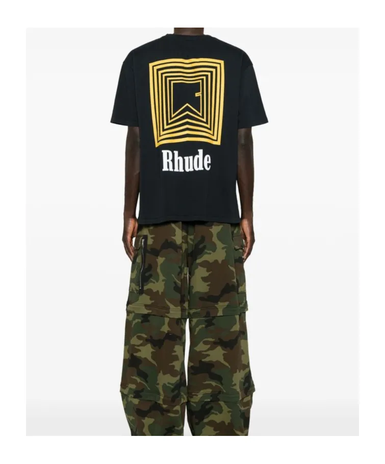 Rhude Chevron Logo Repeat T-Shirt