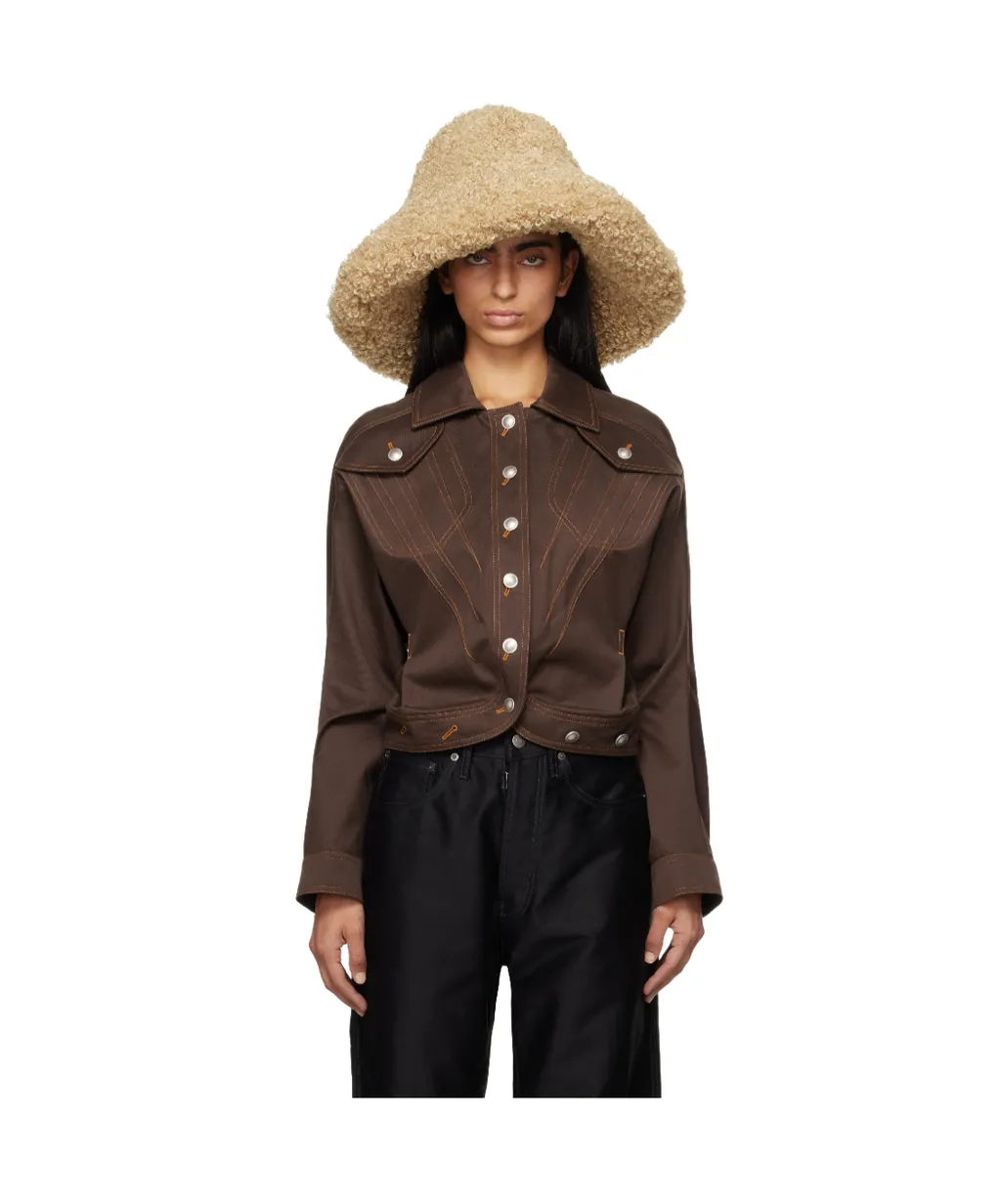 Faux-Shearling Hat