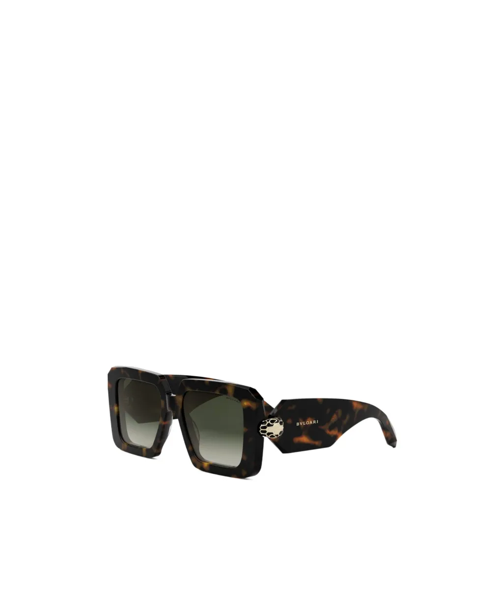 Bulgari Serpenti Forever Rectangular Frame Sunglasses