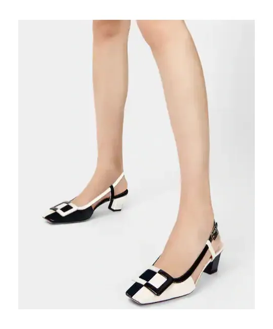 Roger Vivier Belle Vivier Slingback Pointed-Toe Pumps
