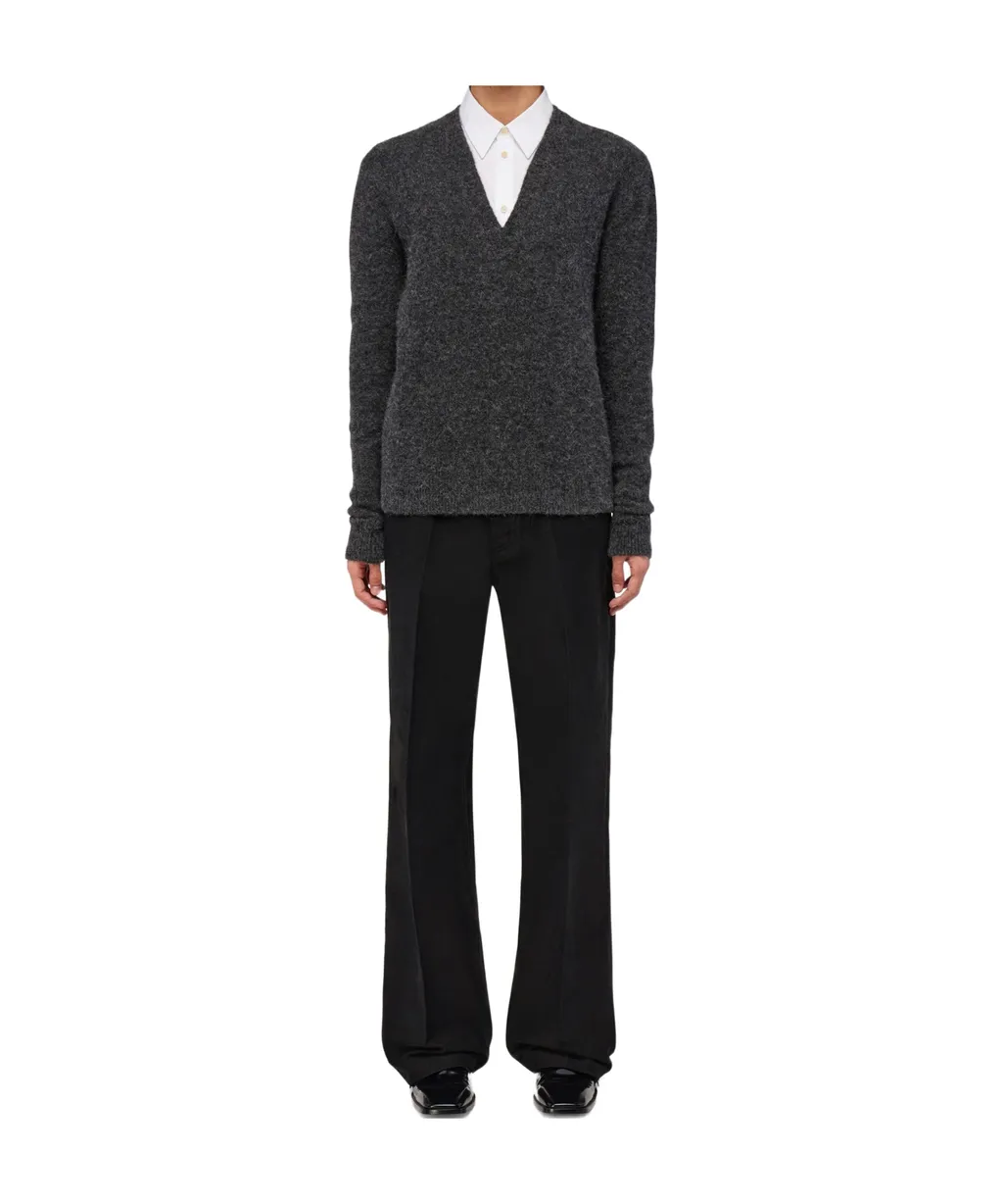 Salvatore Ferragamo V-Neck Jumper