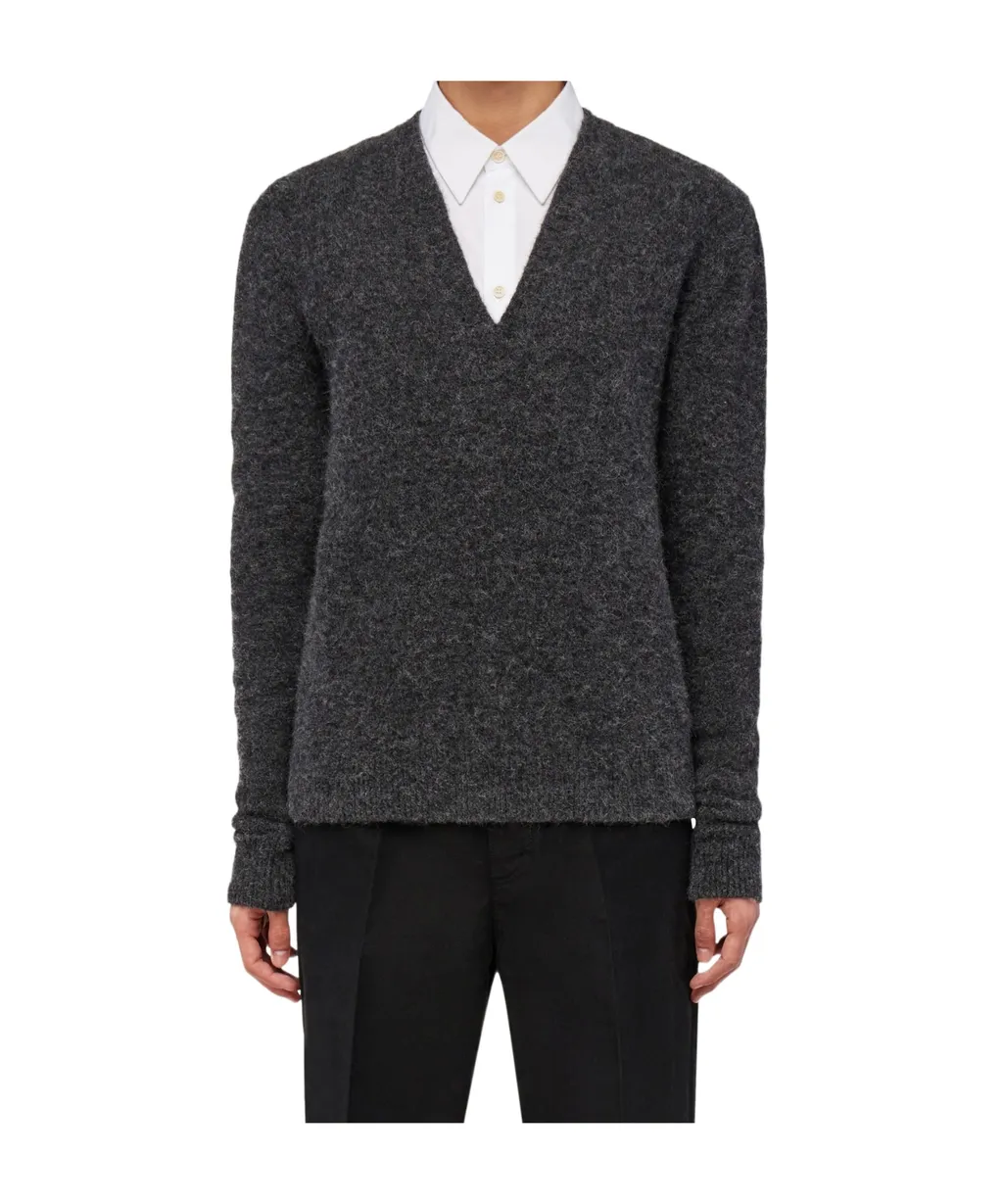 Salvatore Ferragamo V-Neck Jumper