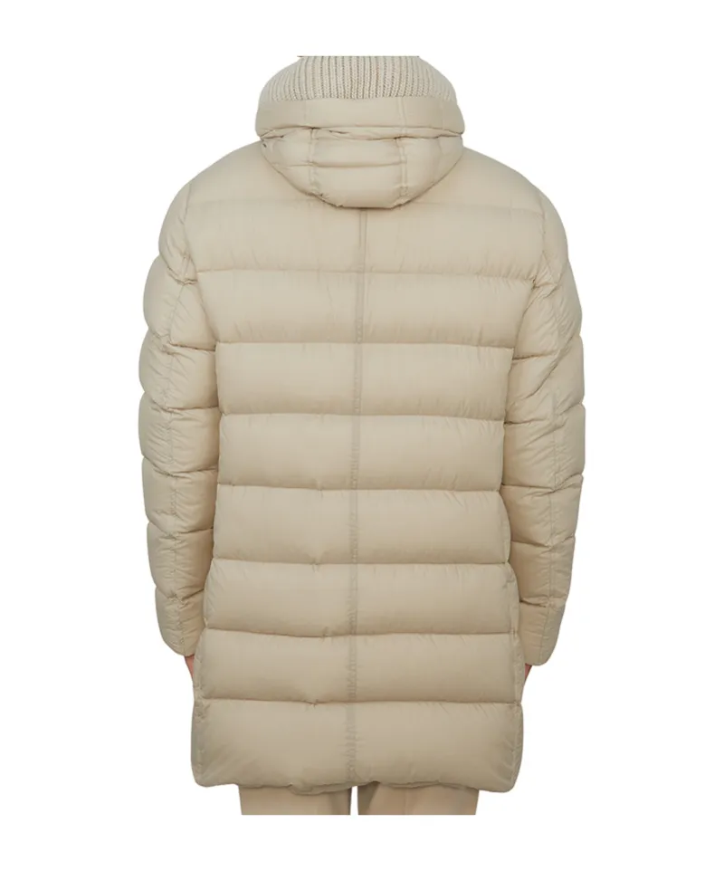 Long-Sleeved Down Jacket