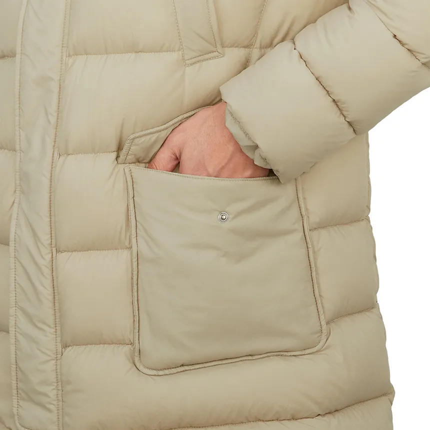 Long-Sleeved Down Jacket