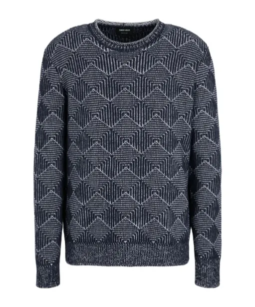 Jacquard Cashmere Sweater