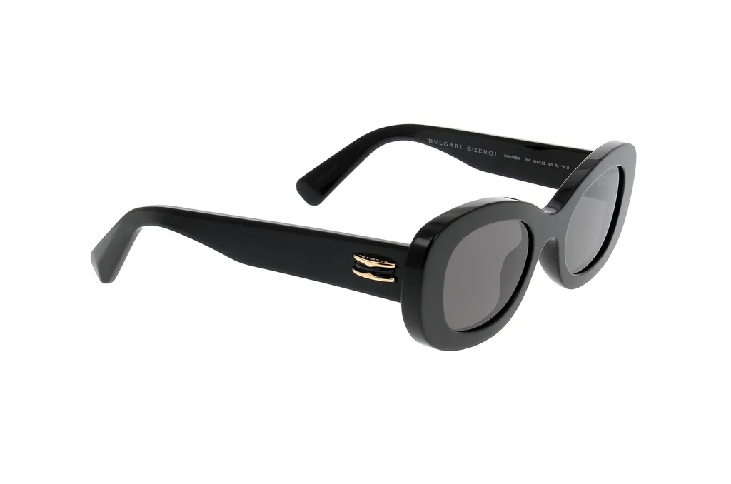 Bulgari Oval Frame Sunglasses