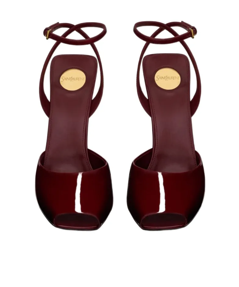 Saint Laurent La Scandale Open Toe Sandals